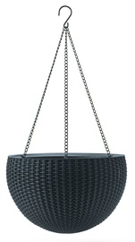 Вазон Keter Hanging Sphere Planter Grey