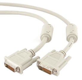Gembird Cable DVI to DVI White 10m