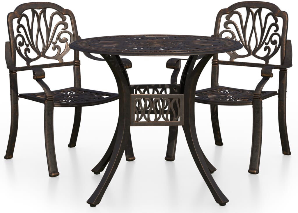 3 piece bistro set cheap