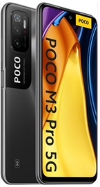 Mobiiltelefon Xiaomi Poco M3 Pro 5G, must, 4GB/64GB