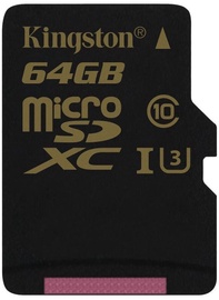 Kingston SDCG Series 64GB microSDXC UHS-I Class U3