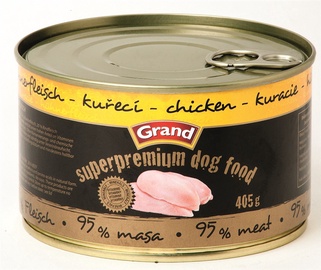 Konservi suņiem Grand Superpremium Chicken 405g