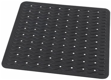 Vannitoa põrandamatt Ridder Playa 68410, must, 540 mm x 540 mm