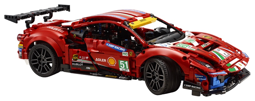 Конструктор LEGO Technic Ferrari 488 GTE “AF Corse #51” 42125, 1677 шт.