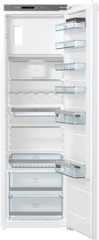 Iebūvējams ledusskapis Gorenje RBI5182A1, saldētava apakšā