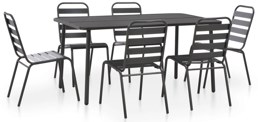 7pc outdoor dining set