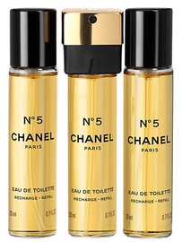 Tualetinis vanduo Chanel No.5 3x20ml EDT