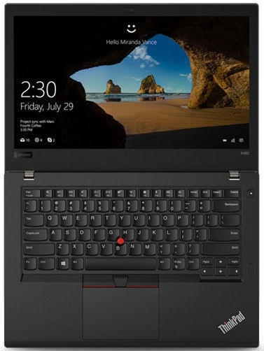 Nešiojamas kompiuteris Lenovo ThinkPad A A485 Black 20MU000DMH, AMD Ryzen 7 PRO 2700U, 16 GB, 512 GB, 14 ", Radeon Vega 10, juoda