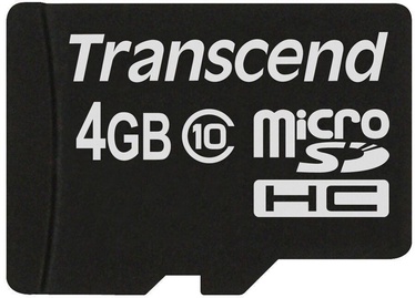 Mälukaart Transcend, 4 GB