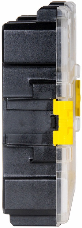 Tööriistakast Stanley 1-97-518, 44.6 cm x 35.7 cm x 11.6 cm, läbipaistev/kollane