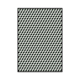 Ковер Domoletti Florence 1501_102320, черный/зеленый/серый/многоцветный, 133 см x 190 см