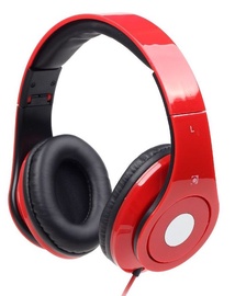 Ausinės Gembird Folding Stereo Headphones Detroit Red