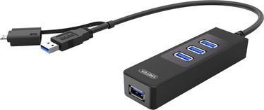 Unitek Y-3046A HUB 4x USB3.0 OTG USB/microUSB