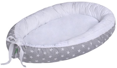 Lulando Multifunctional Baby Nest Grey With White Stars/White