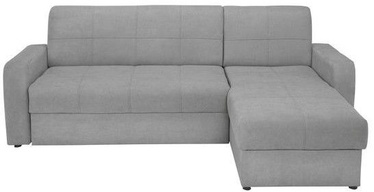 Black Red White Sofa Bed Kirsten III Light Grey