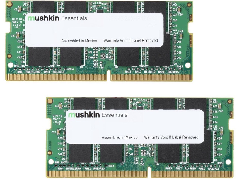 Operatīvā atmiņa (RAM) Mushkin Essentials, DDR4 (SO-DIMM), 8 GB, 2400 MHz