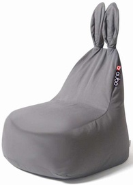Qubo Bean Bag Baby Rabbit Grey Soft Art103283