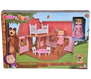 Žaislinė figūrėlė Simba Masha And The Beer Masha's Two Level House 109301038