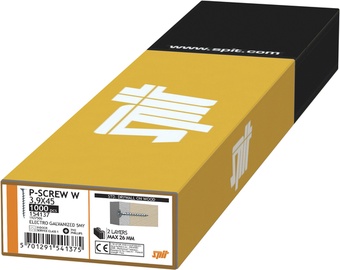 Lindikruvi kipsile 3,9x45mm ZN 1000tk