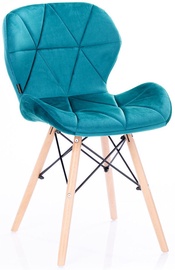 Стул для столовой Homede Silla Velvet Blue, 4 шт.