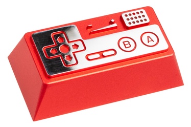 Аксессуар Zomoplus Retro Gamepad II, серебристый/красный