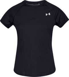 Under Armour Womens Speed Stride Short Sleeve Shirt 1326462-001 Black S
