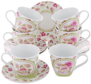 Mayer & Boch Cup Set 6pcs Roses 22cl 25798