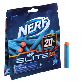 Rotaļu lodes 20 gab. nerf elite f0040