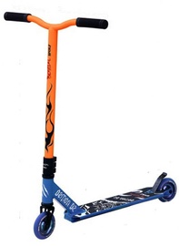 Самокат Bestial Wolf Demon D2 Limited, синий/oранжевый