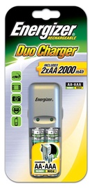 Bateriju lādētāja un bateriju komplekts Energizer Mini Charger, AA, 2000mAh, 2gab.