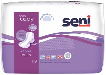 Seni Lady Plus Bladder Control Pads 15pcs