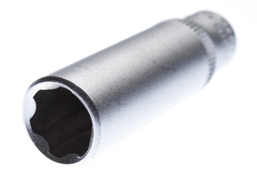 MUCIŅATSLĒGA 10MM 1/4 PAGARINĀTA GALVIŅA (FORTE TOOLS)