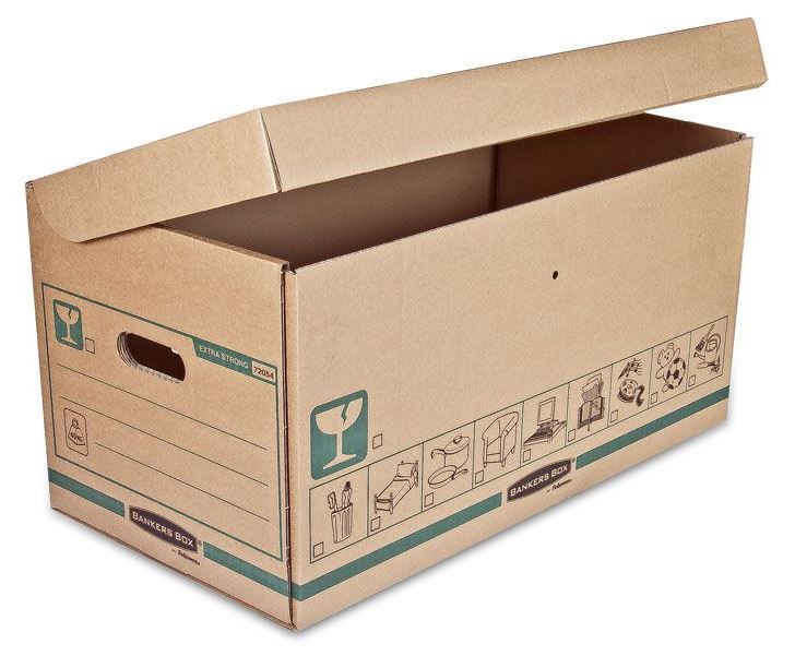Kaanega hoiukarp Fellowes, pruun, 31.2 x 62.8 x 33.8 cm