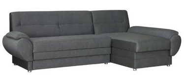 Bodzio Livonia Right Corner Folding Sofa Fabric Gray