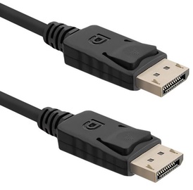 Qoltec Cable Display Port / Display Port Black 3m