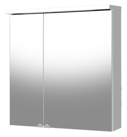 Vannas istabas skapītis Riva Decor, balta, 14 x 68.6 cm x 70.1 cm