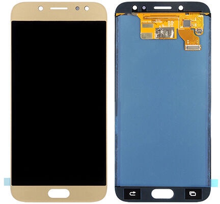 Mobilo tālruņu rezerves daļas Samsung Galaxy J7 2017 LCD Screen, zelta