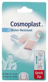 Пластырь Cosmoplast Water Resistant Quick Zip, 20 шт.