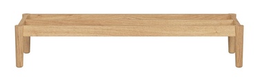 Black Red White Moko A Wooden Legs 120cm Polish Oak