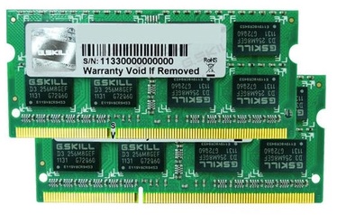 G.SKILL Ripjaws 8GB 1333MHz CL9 DDR3 SODIMM F3-1333C9D-8GSA