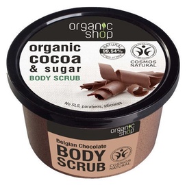 Скраб для тела Organic Shop Belgium Chocolate, 250 мл