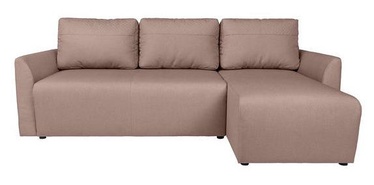 Black Red White Arbon Corner Sofa Brown