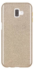 Wozinsky Glitter Shining Back Case For Samsung Galaxy J6 Plus Gold