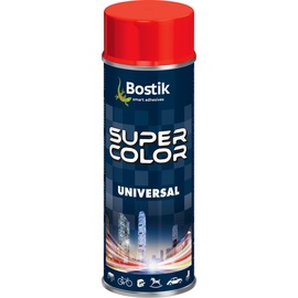 Aerosoolvärv Bostik Super Color Universal, tavaline, punane (red; r-3020), 0.4 l
