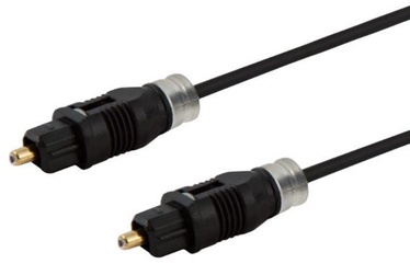 Savio Optic Cable Toslink / Toslink 1m Black