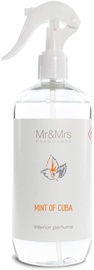 Gaisa atsvaidzinātājs Mr & Mrs Fragrance Blanc Home Fragrance Sprayer Mint Of Cuba, 500 ml