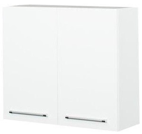 Верхний кухонный шкаф Bodzio Loara 80GS White, 800x310x720 мм