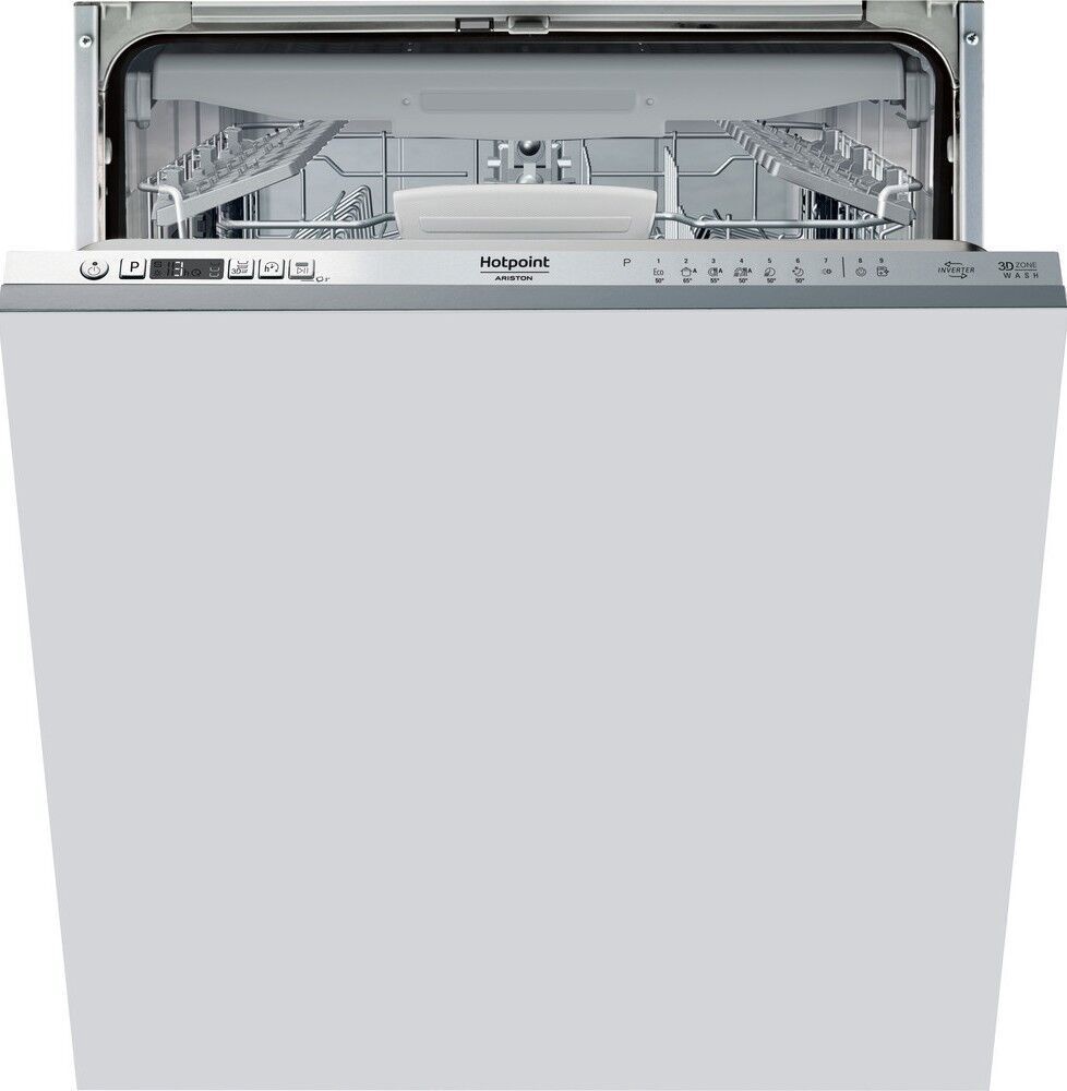 Bстраеваемая посудомоечная машина Hotpoint Ariston HI 5030 WEF, серебристый  - 1a.lt