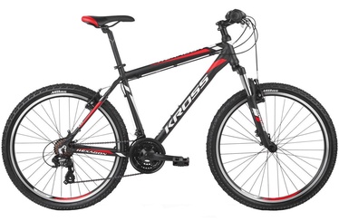 Kross Hexagon 1.0 S 26" Black White Red Matte 19