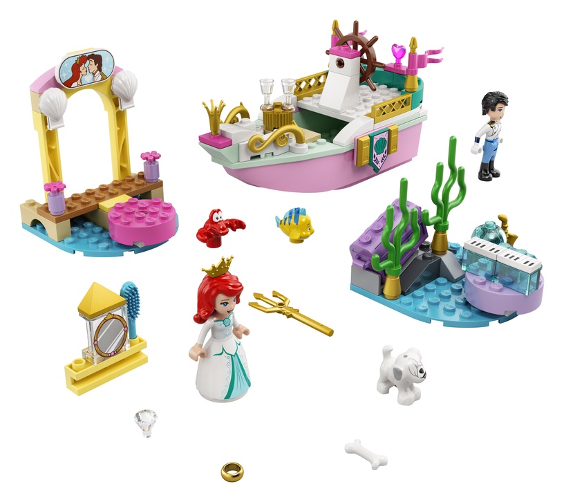 Konstruktor LEGO I Disney Princess™ Arieli pidustuste laev 43191, 114 tk